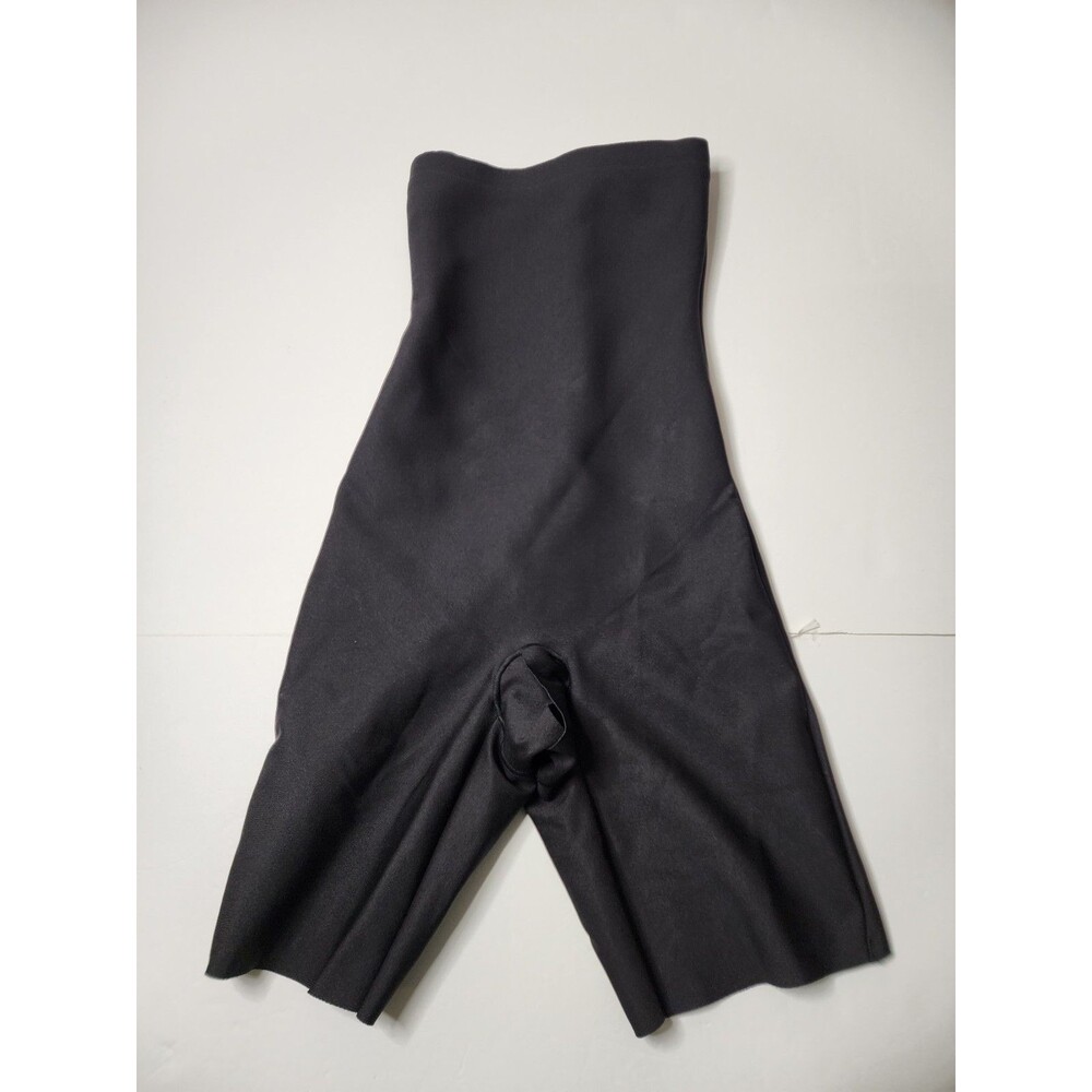 Skims Shapewear Womens XS Black Body Sculpt High-Waisted Mid Thigh Short